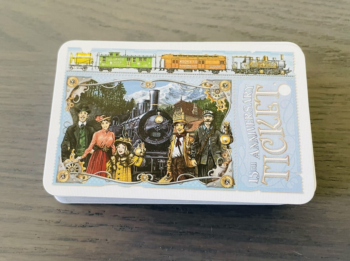 Ticket To Ride Europe 15th Anniversary | All 55 Ticket Cards From