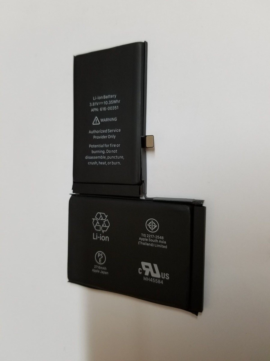 Original Apple iPhone X Replacement Battery 616-00351 2716mAh
