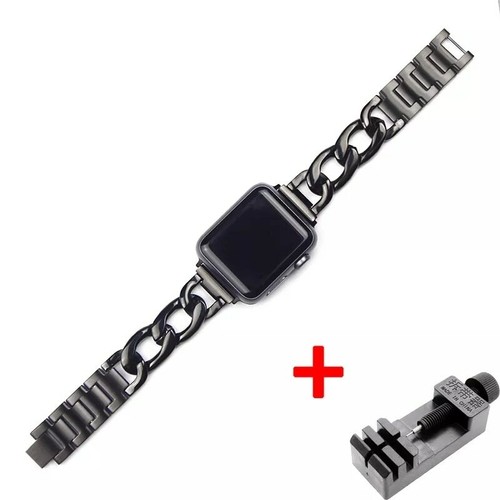 Metal Stainless Steel Chain Strap for Apple Watch Series 6 iWatch band 38MM 40MM - Picture 8 of 15