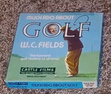 W.C.Fields Super 8mm Movie Much Ado About Golf Castle Films 867 In Original Box