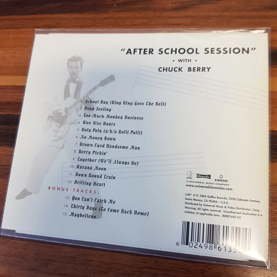 CHUCK BERRY: After School Session USA UML > VG+/EX(CD) - Bild 3 von 3