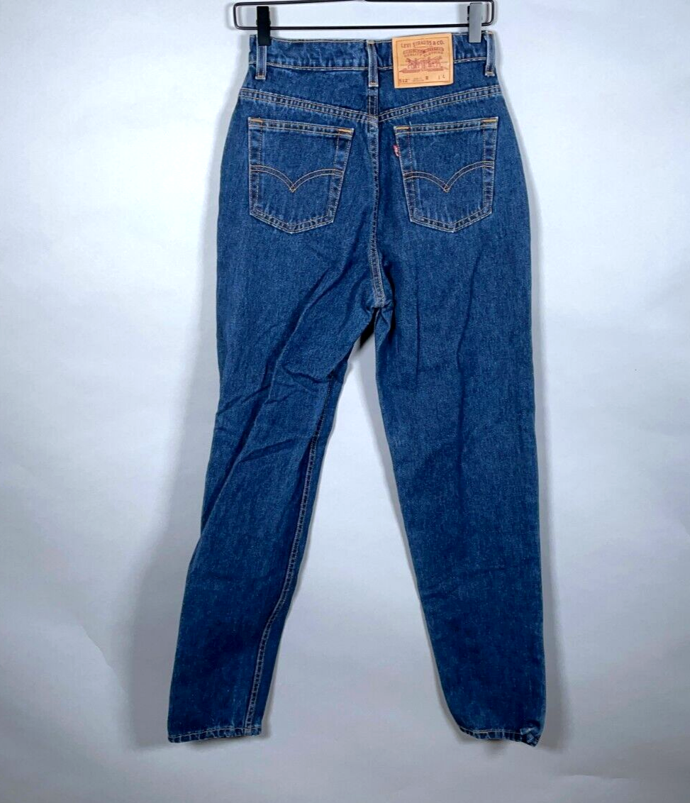 VTG 1997 Levi's 512 Slim Fit Tapered Leg Jeans Women's 8 (27 x