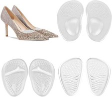 LAISCO 3 Pairs Ball of Foot Cushions for Women Metatarsal Pads Shoe Inserts