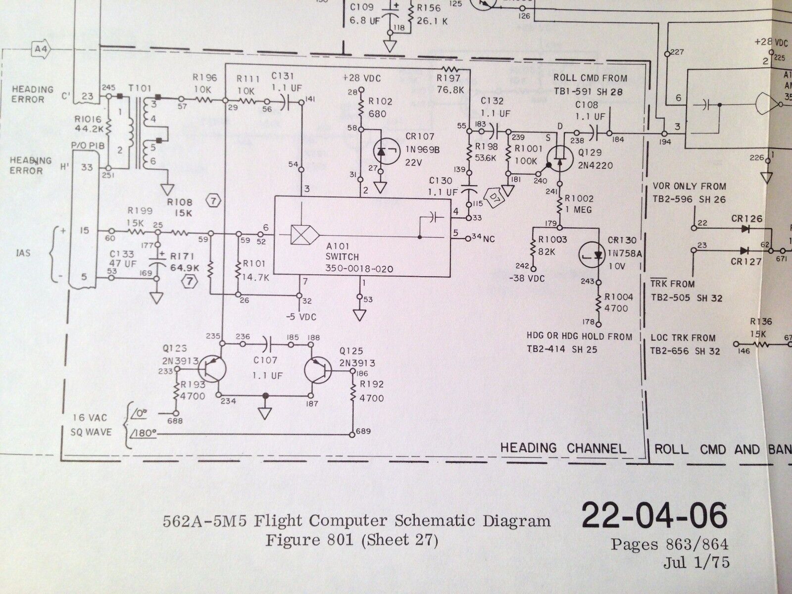 Collins 562A-5M5 Steering Computer Overhaul Manual. – G's Plane Stuff