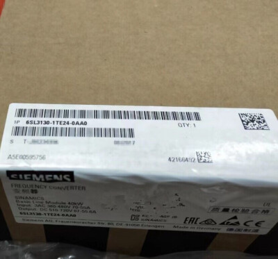 6SL3130-1TE24-0AA0 SIEMENS SINAMICS S120 Basic Line Module 6SL3130-1TE24-0AA0