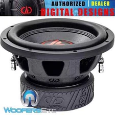 CUT SURROUND DD AUDIO 510E-D4 10" SUB WOOFER 2100W DUAL 4-OHM CAR SUBWOOFER