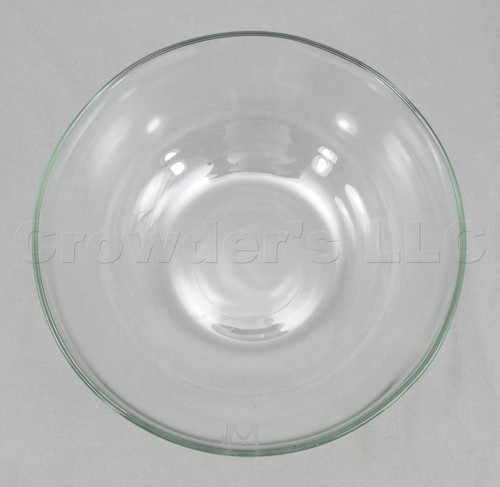 Cuencos de vidrio decorativos transparentes con letras monograma Charleston SC - 11" y 6" - Imagen 3 de 12