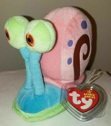 Ty Beanie Baby - GARY the Snail (w/ Best Buy Exclusive Tag)(5 Inch) NEW MWMTs - Picture 3 of 9