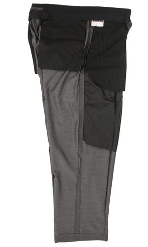 Men's 40 R Dei Giovani REDA 1865 Grey Cashmere & Wool Surgeon Cuffs Italy Suit - Imagen 10 de 13