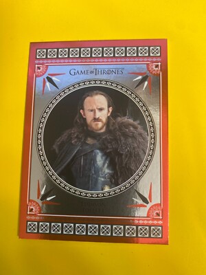 RS31846 2024 Game of Thrones Legends Realm Ruby #80 Eddison Tollett #04/50