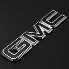 Tailgate Emblem Chrome Black for 2015-2019 Sierra 1500 2500HD 3500HD Canyon