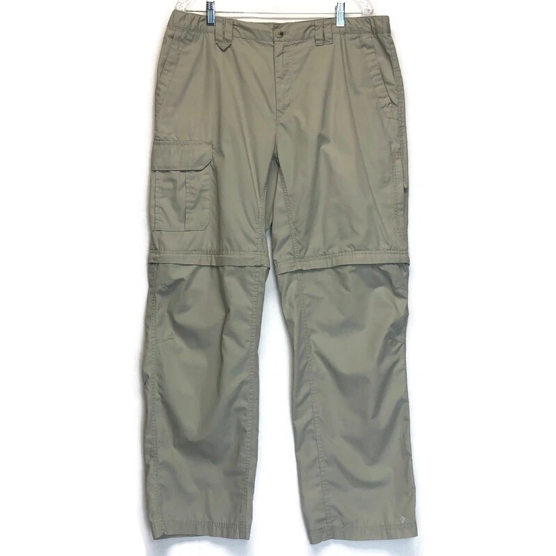 Pantalon Columbia Omni-Shade Homme – Beige – Taille 42 X 30 – Cargo