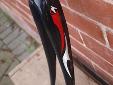 Forcella Merida full carbon 1 1/8" senza filettatura 700c strada - sterzo 281mm - freno cerchio