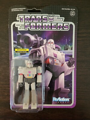 Megatron 2019 3.75'' TRANSFORMERS ReAction Super 7 NEW Sealed #3