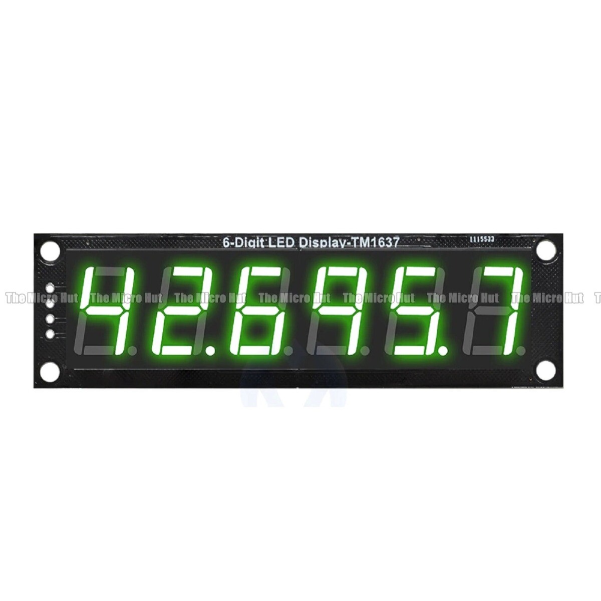 Modulo Display LED 0.36/0.56 Pollici 6/8 Cifre 7 Segmenti TM1637 74HC595