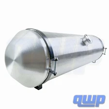 Universal 12 Gallon 10x36 Fuel Tank 3/8'' NPT Aluminum Spun Center Fill Gas Tank