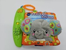 VTECH Baby Development Soft Cloth Peek  Play Musical Baby Book