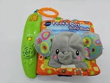 VTECH Baby Development Soft Cloth Peek & Play Musical Baby Book