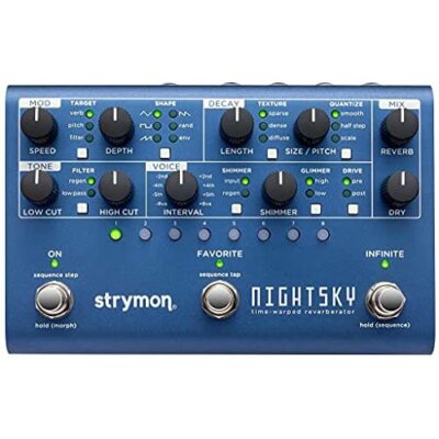 Strymon NIGHTSKY Time-Warped Reverberator w/ Tracking NEW