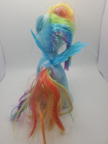 My Little Pony Friendship is Magic Ty Sparkle Rainbow Dash 7in Tall Plush - Picture 4 of 10