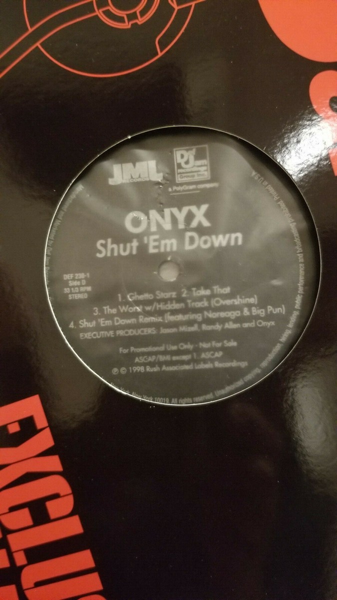Onyx Shut 'Em Down 2LP 1998 vinyl | eBay