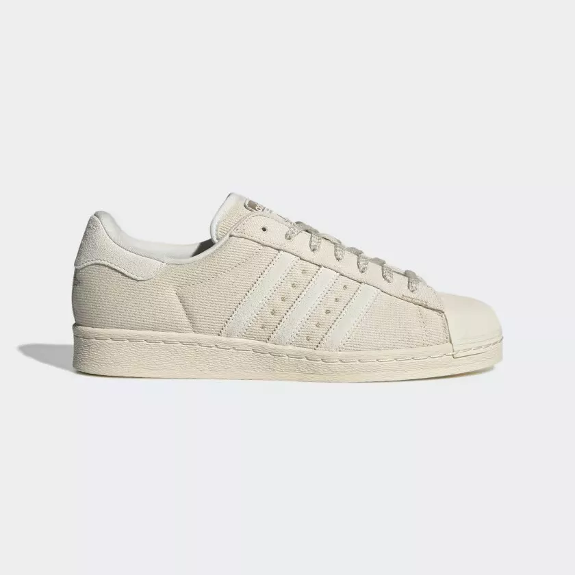 Adidas superstar suede chalk cheap white