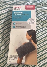CVS Health Deluxe Heating Pad Multi-Use Pad With Ultraplush Fabric