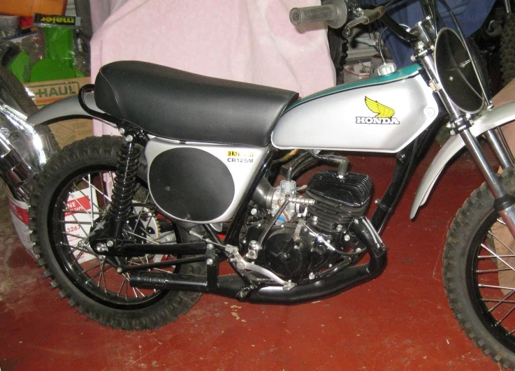 Palanca de arranque Honda Elsinore CR125M CR125 MT125 MR175 Foto 3 de 4