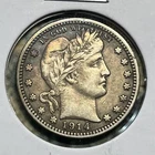 1914 P Silver Barber Quarter Coin Collection AU better Date