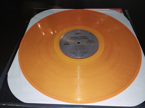 💥📦🟠Trainspotting Soundtrack Sampler Various Artists Orange Vinyl 🟠📦💥 - Foto 6 di 12