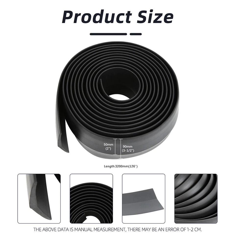 Arcos de rueda de carrocería ancha de 2" 21 ft llamaradas de guardabarros para International Harvester Scout II Foto 3 de 4