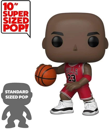 Funko Pop! NBA Lakers Michael Jordan 10-Inch Super Sized Vinyl Figure Basketball