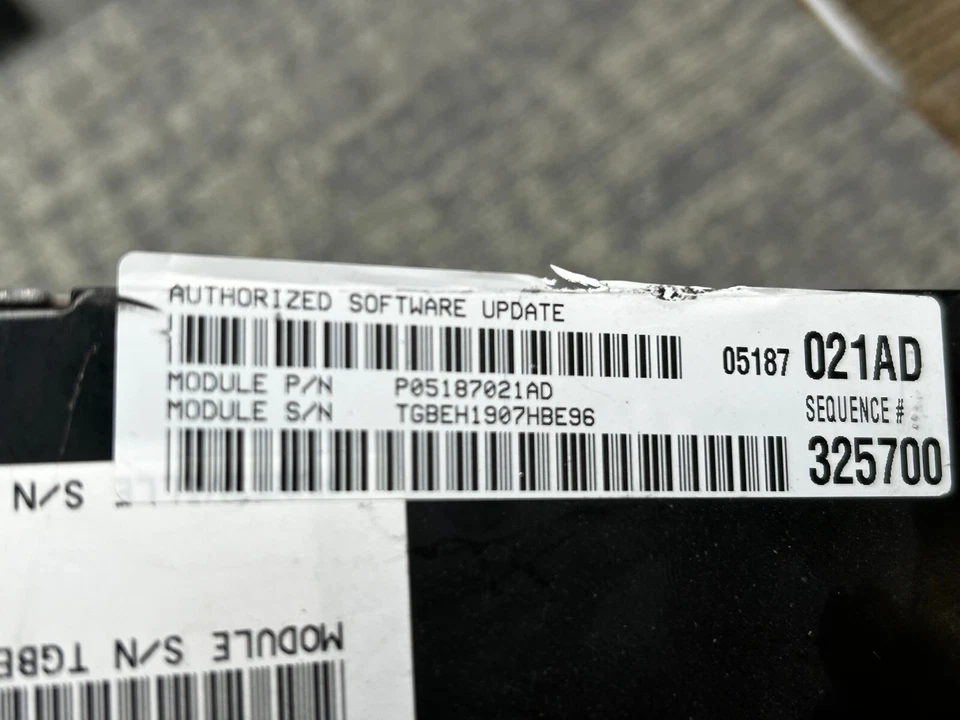 Dodge Charger 08-10 automático PCM/ECU/TCM P05150246AD BUEN ESTADO 35357 Foto 4 de 4