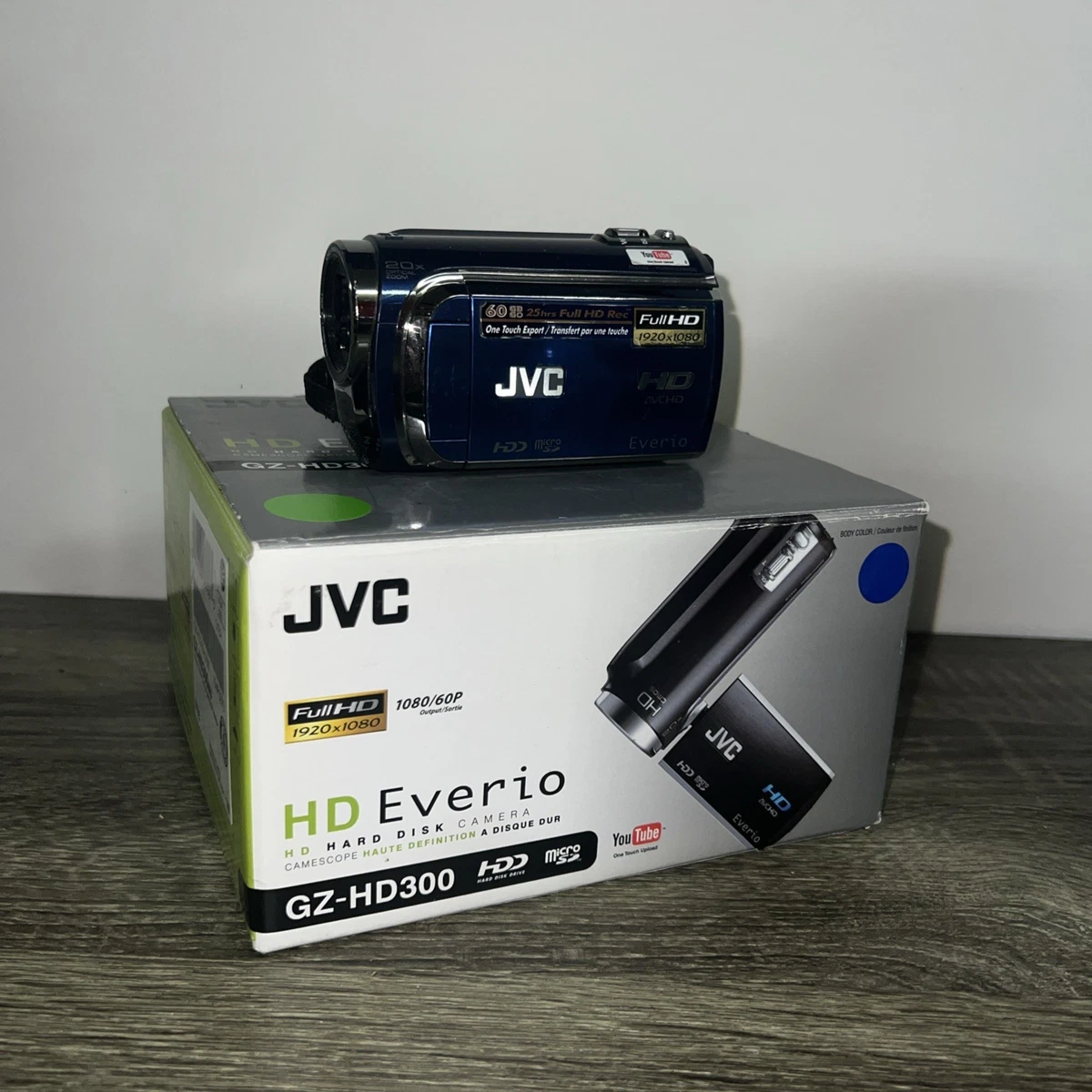 JVC Everio Blue High Definition Camcorders for sale | eBay
