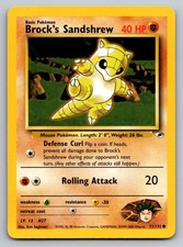 Brock's Sandshrew (71) 071/132 Common Gym Heroes Pokemon Heavily Played on eBay