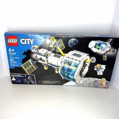 LEGO City 60349 Lunar Space Station 2022 Sealed Bags Complete New Open Box