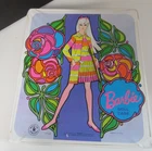 Barbie Doll Case 1002 Pink & Purple Mattel USA VTG 1967 w/Bathrobe Orig. Owner
