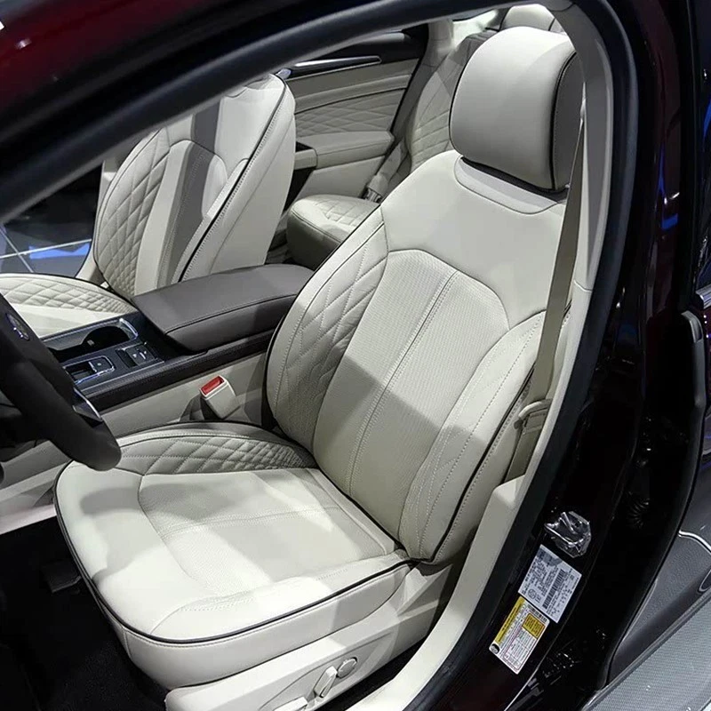PARA FORD FUSION MOTOPTES 2013-2025 CUBIERTA DE CUERO PERSONALIZADA 5 ASIENTOS DURADERA Foto 3 de 4