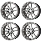 WORK EMOTION CR KIWAMI Wheels 18x9.5J+38 5x100 GlimSilver(GTS) [Set of 4]