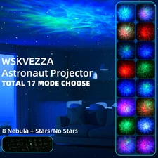 Astronaut Galaxy Projector with Nebula, Star Projector Ceiling LED Lamp with ...