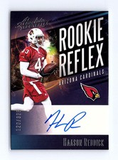 2017 Panini Absolute #RR-HR Haason Reddick Rookie Reflex Signatures #/325