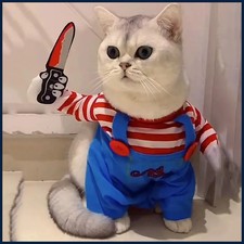 Funny Cat Clothes Cosplay Costumes For Small Medium Dog Cats Creative