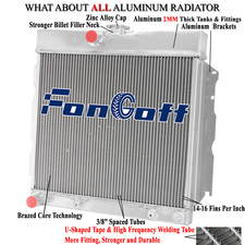4 Row Aluminum Radiator For 63-1969 65 Dodge Charger Dart Mopar Coronet Polara 4 Row Aluminum Radiator For 63-1969 65 Dodge Charger Dart Mopar Coronet Polara