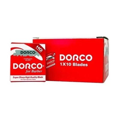 DORCO Single Edge Razor Blades RED 1000 ct HST300R For Barbers