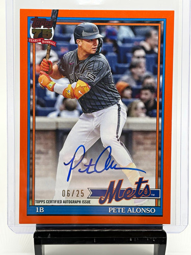 2026 Topps Series 1 Pete Alonso Orange (RAW)