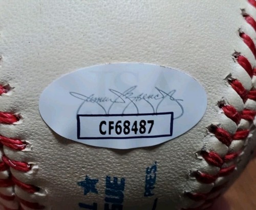 NICE Autographed Boston Red Sox Carl Yastrzemski Official Baseball JSA COA HOF - Picture 4 of 6