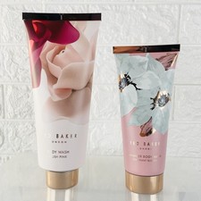 Ted Baker Body Wash Blush Pink 300ml  And Body Shimmer Fragrant Bloom 200ml