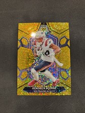 2022 Panini Mosaic Sparkle #150 Kendrick Bourne Gold Prizm SP 23/24 Patriots