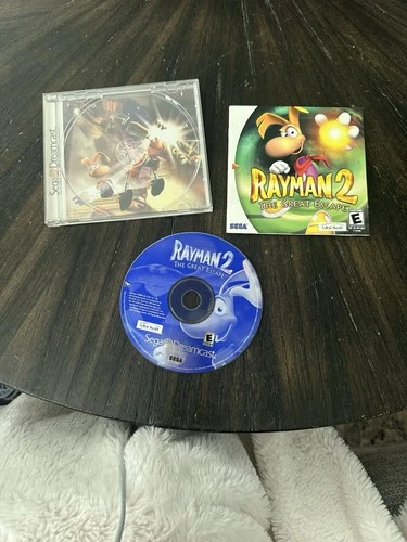 Sega Dreamcast Game Rayman 2 The Great Escape CIB Complete In Box