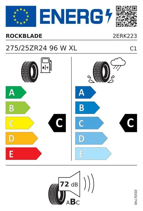 ROCKBLADE ROCK 535 275/25R24 96W XL BSW - Photo 3/4